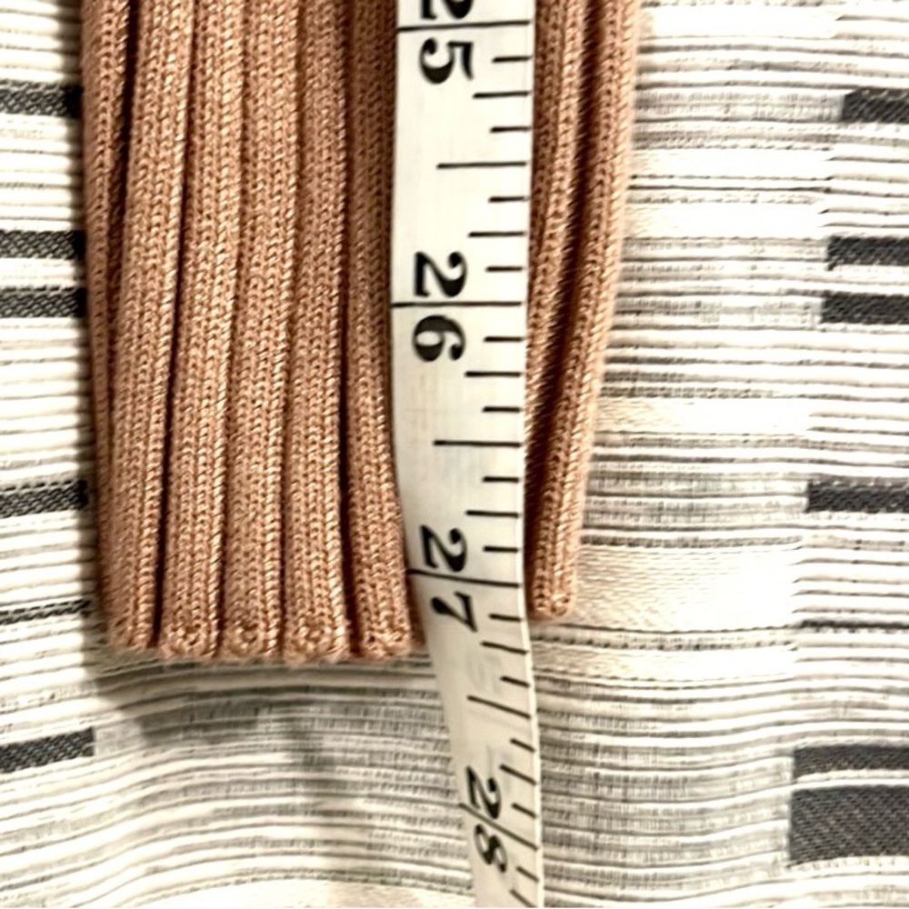 Hera Collection Ribbed Convertible Yoga Leggings,Heavyweight Boho Lounge,Size S - Picture 9 of 9